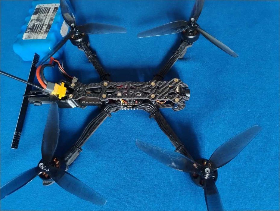 FPV дрон 7 дюймів (квадрокоптер 7 inch) Mark4 | Foxeer 2.5W | ELRS 915
