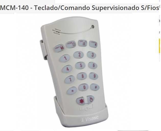 1 MCM 140  Teclado Comando Supervisionado S Fios