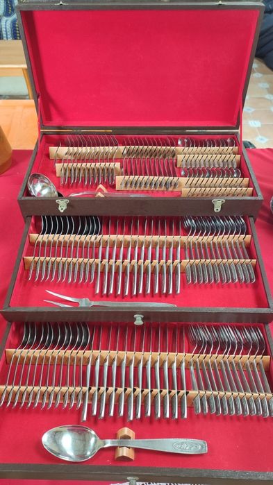 Faqueiro Mafil 124 peças inox