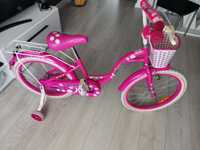 Różowy rower dla dziewczynki Village jak NOWY! 20cali