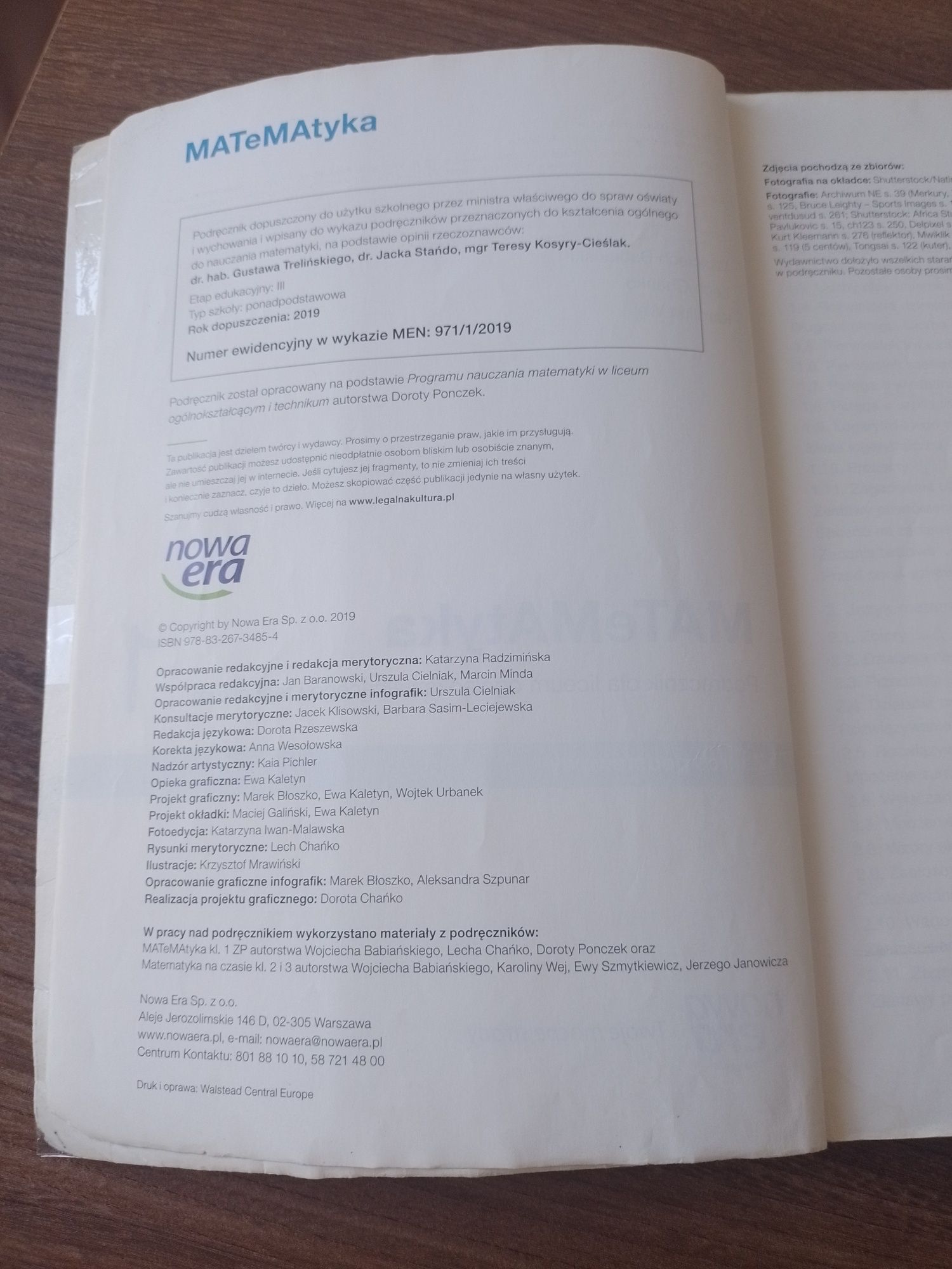 Podręcznik MATeMAtyka 1