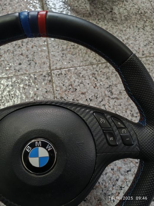 Volante BMW Pack M personalizado para e38 e39 e46 e53