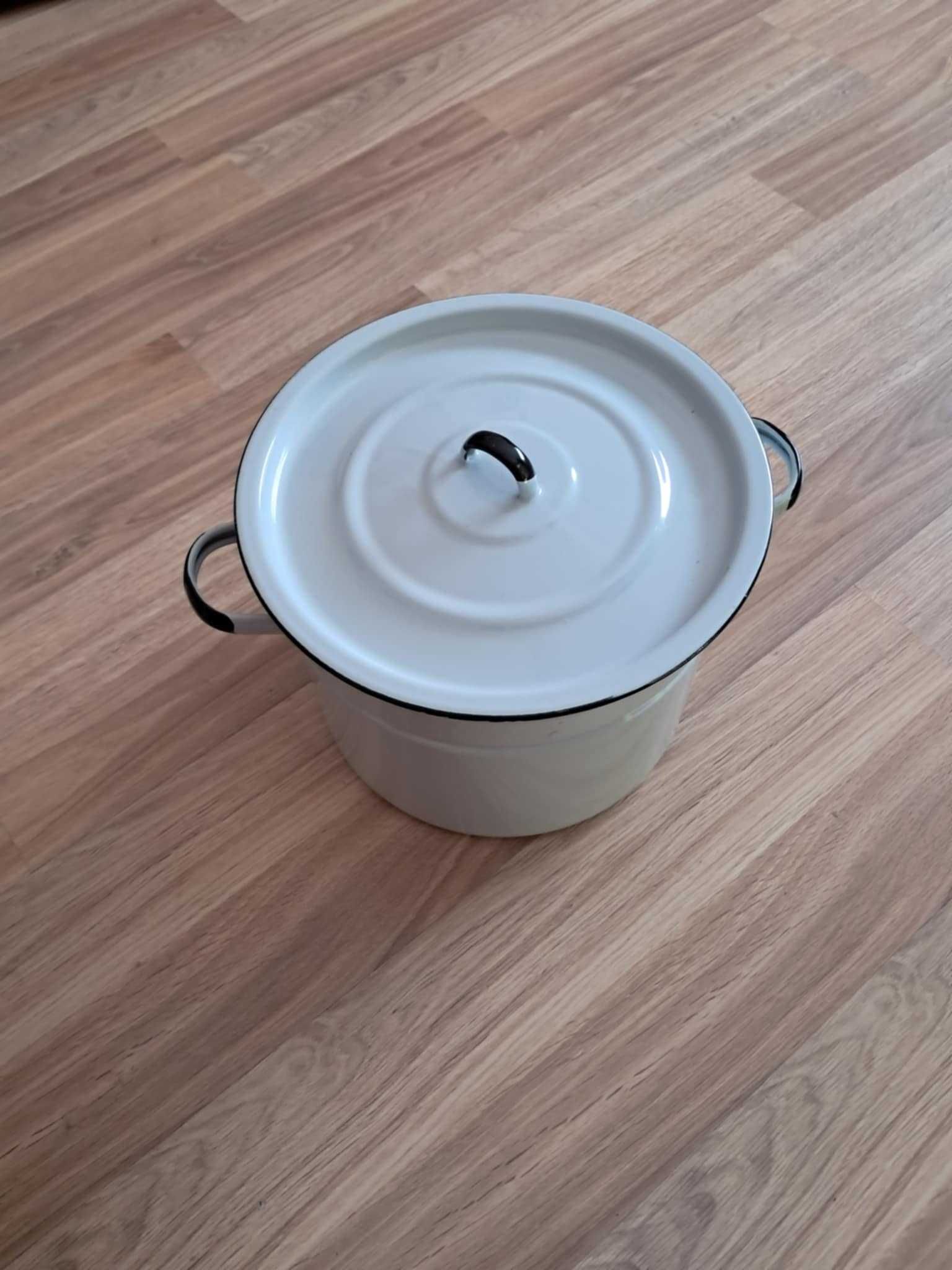 Garnek emaliowany 10L