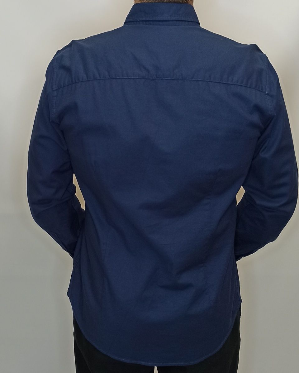 Рубашка мужская темно синяя EASY Размер - L