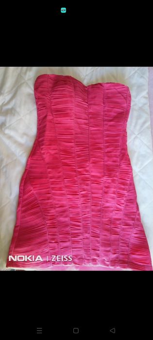 Vestido cai cai rosa