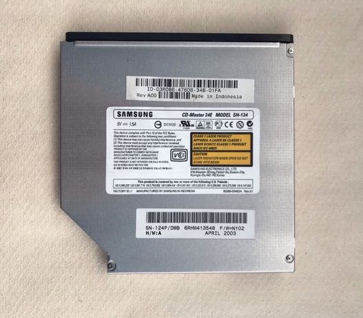 CD-ROM Samsung CD-Master 24E model SN-124