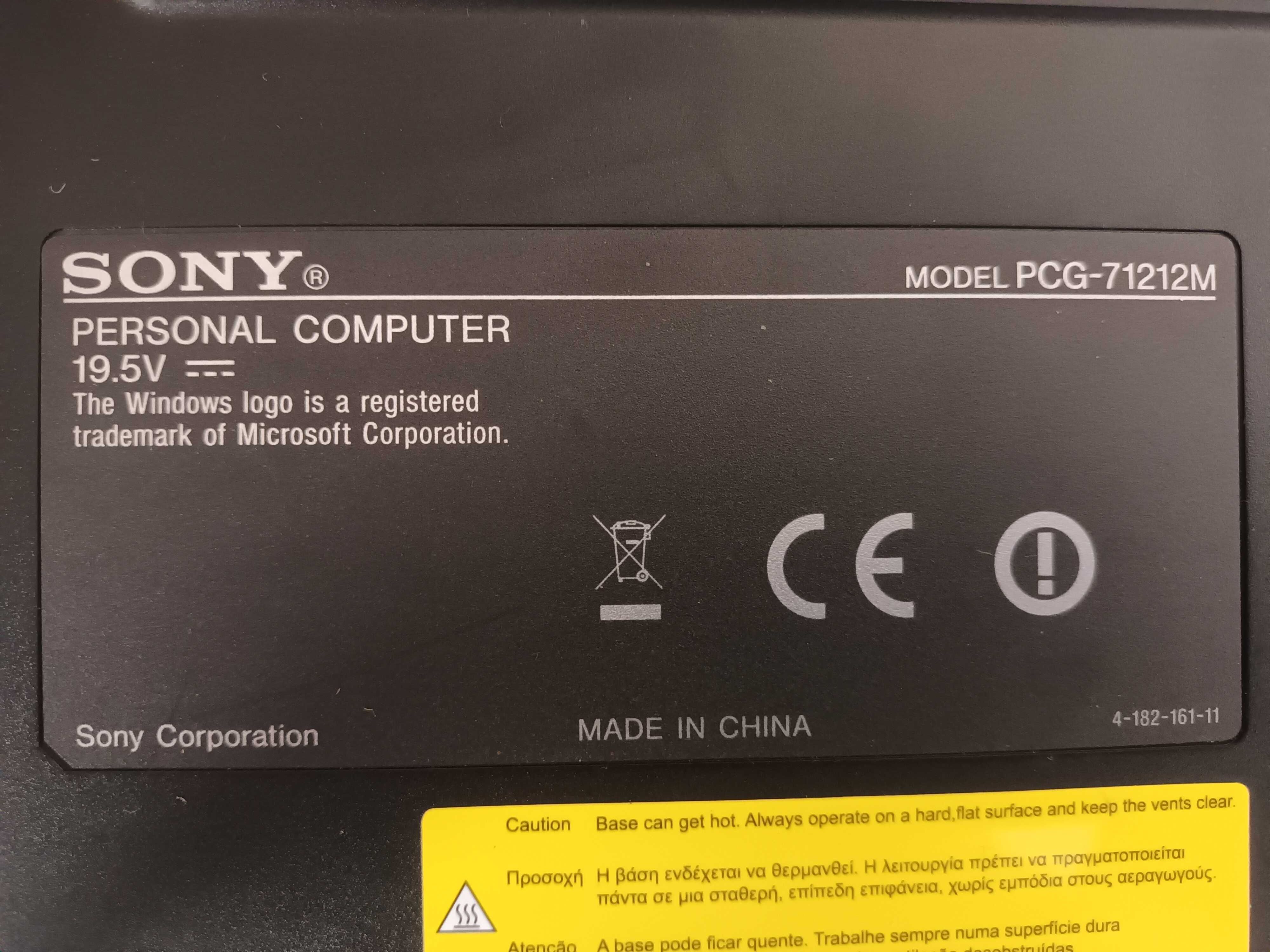 Sony PCG 71212M (i3)