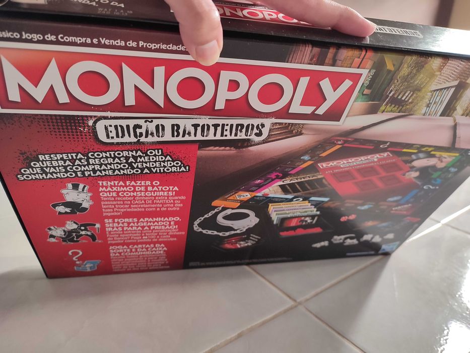 VENDO Monopólio Edição Batoteiros como NOVO