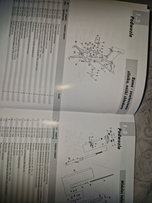 Instrukcja obsługi katalog części rama silnik mz etz 125/150