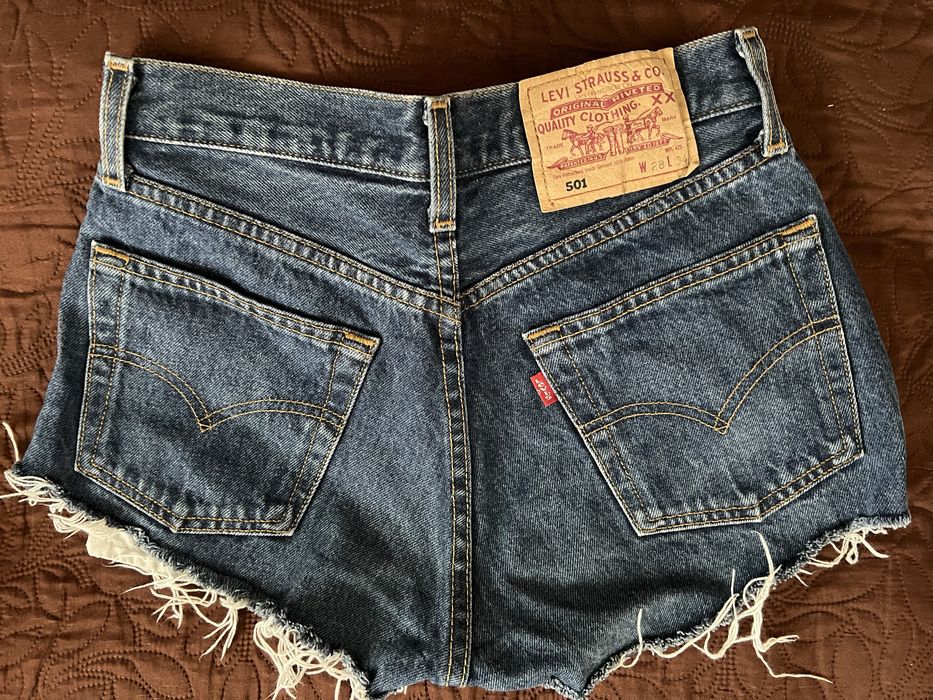 Вінтаж шорти Levi’s 501 розмір W27
