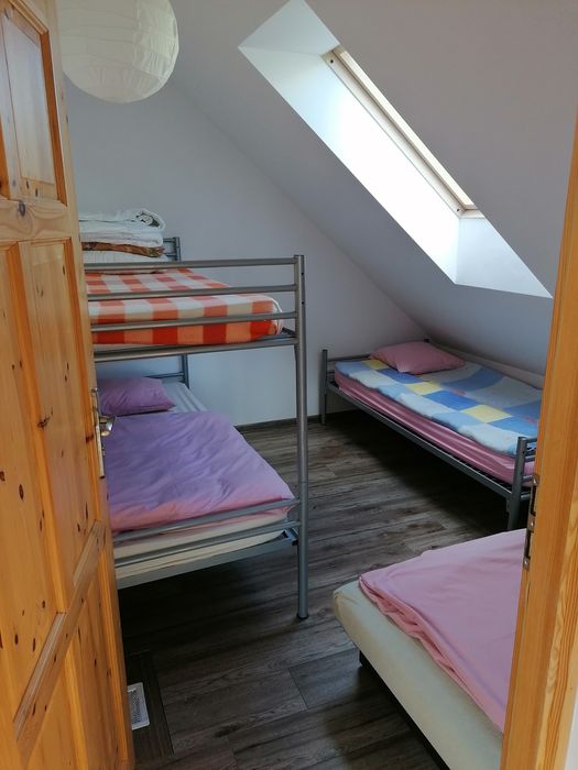 Domek na Kaszubach z kominkiem i balia staw rybki