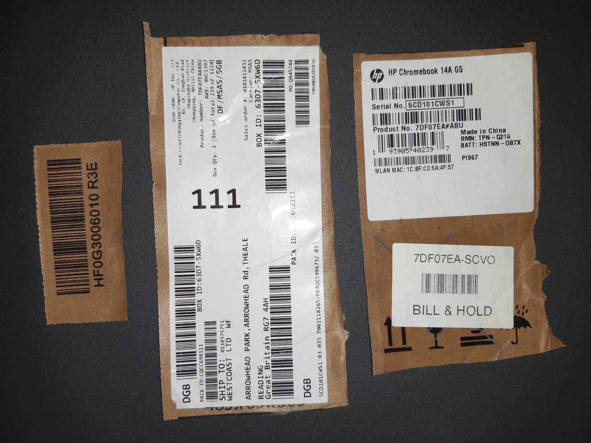 Продам HP Chromebook 14A G5 - 7DF07EA - новий
