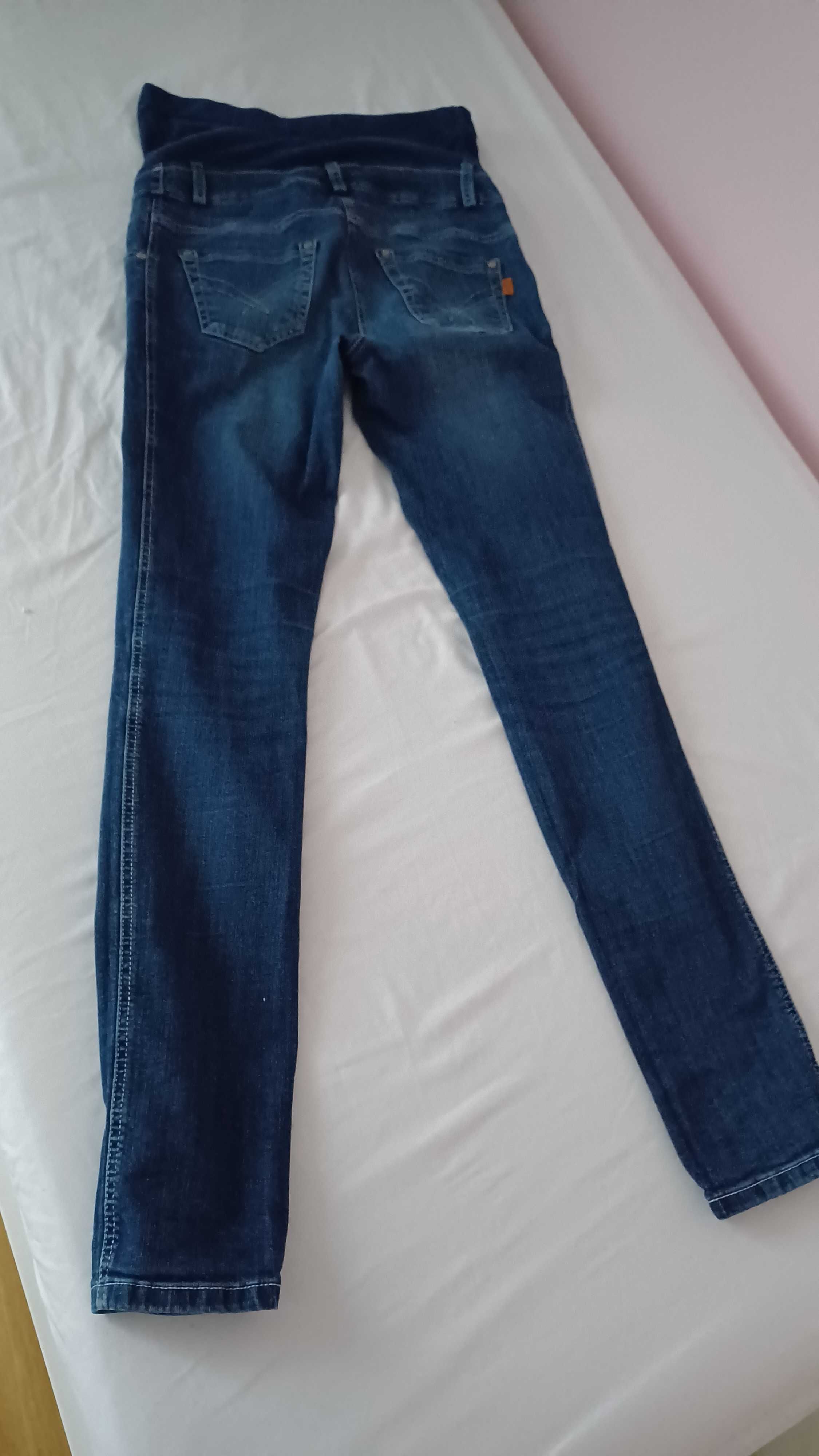Spodnie/ jeansy ciążowe S