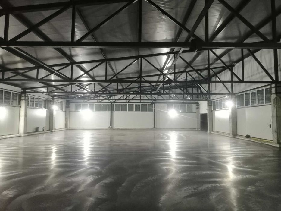 Промислова бетонна підлога. Топінг.