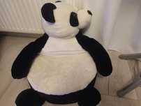 Siedzisko panda pluszowe