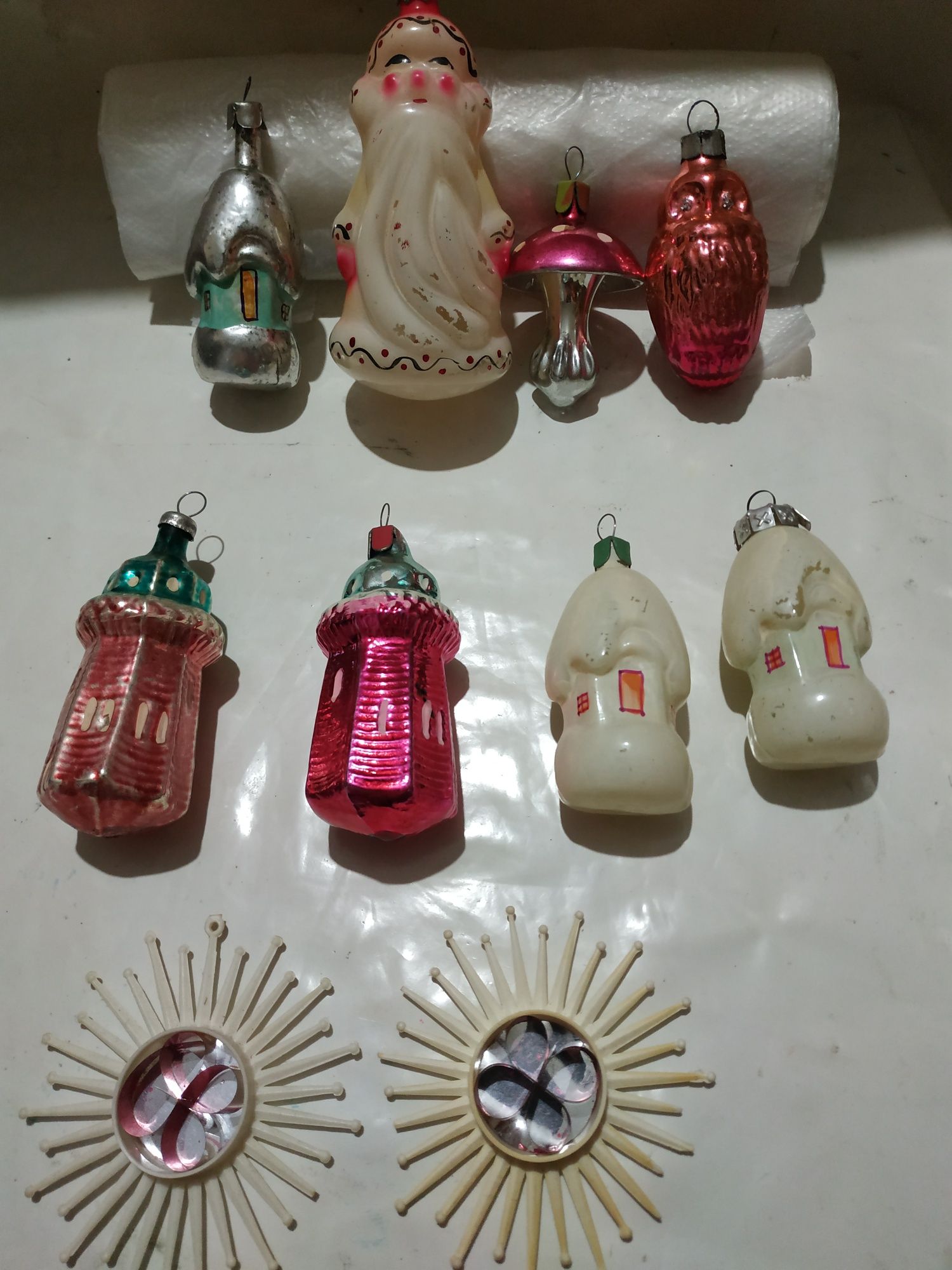 Елочная игрушка домики СССР