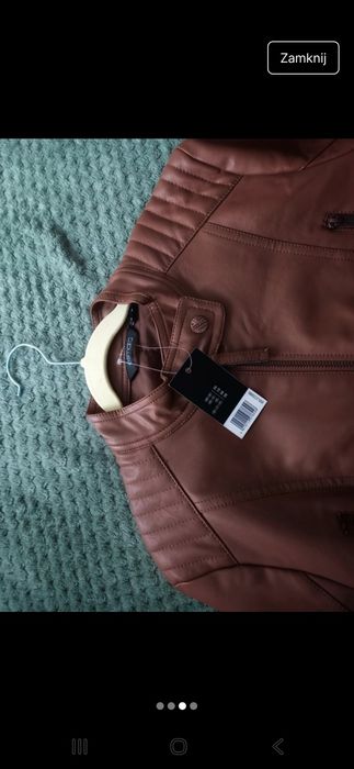 Esmara kurtka biker, ramoneska, skórzana