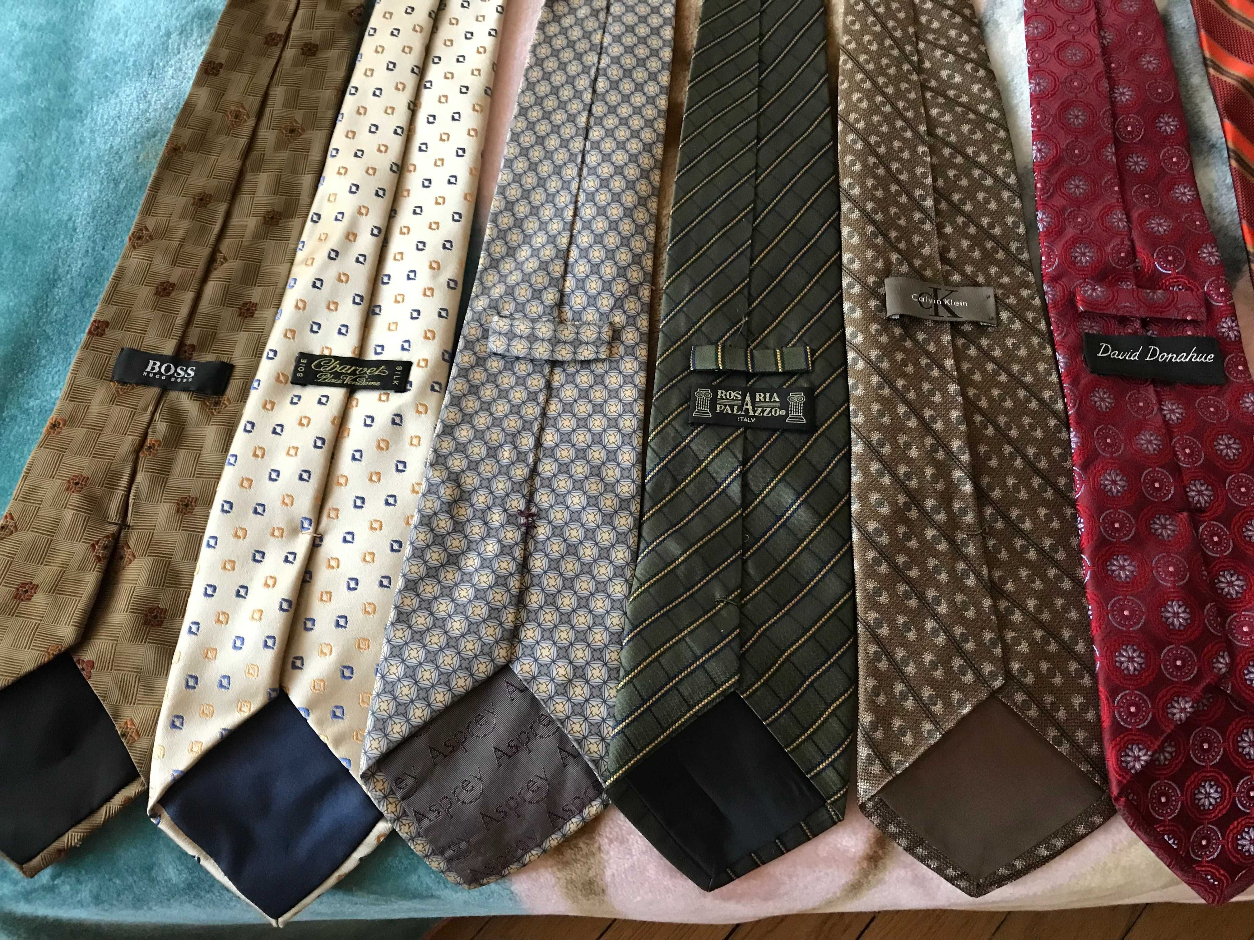 Krawaty jedwabne Charvet Hermes Hugo Boss Calvin Klein Kraków