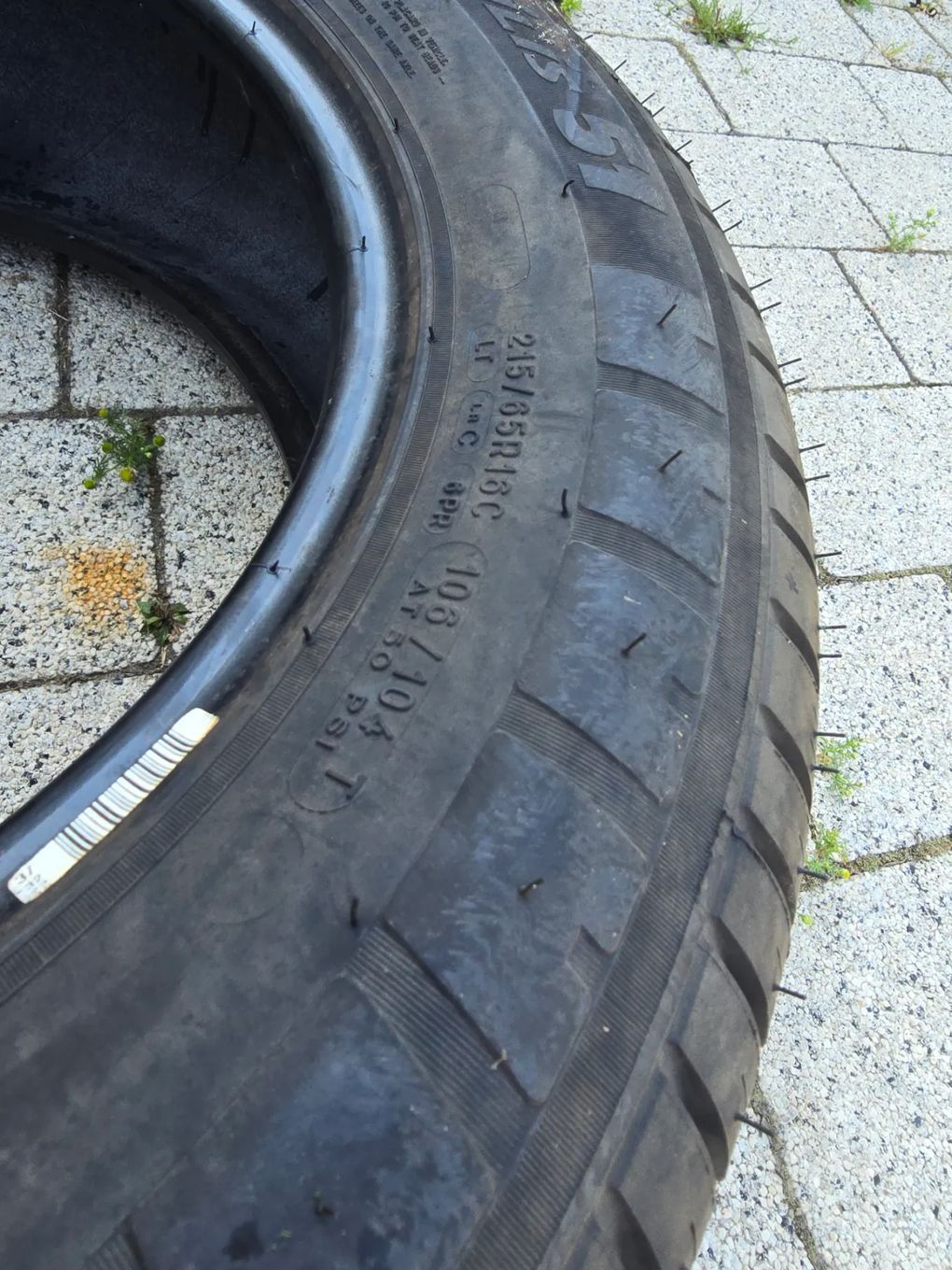 Opona LATO 215/65R16C Michelin Agilis 51 proace espert jumpy scudo zapasowe