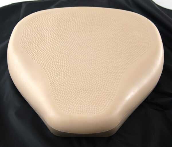 Guma siedzenia MZ TS ES 250/1 250/2 TROPHY kremowa nowa, 2 szt. !!!