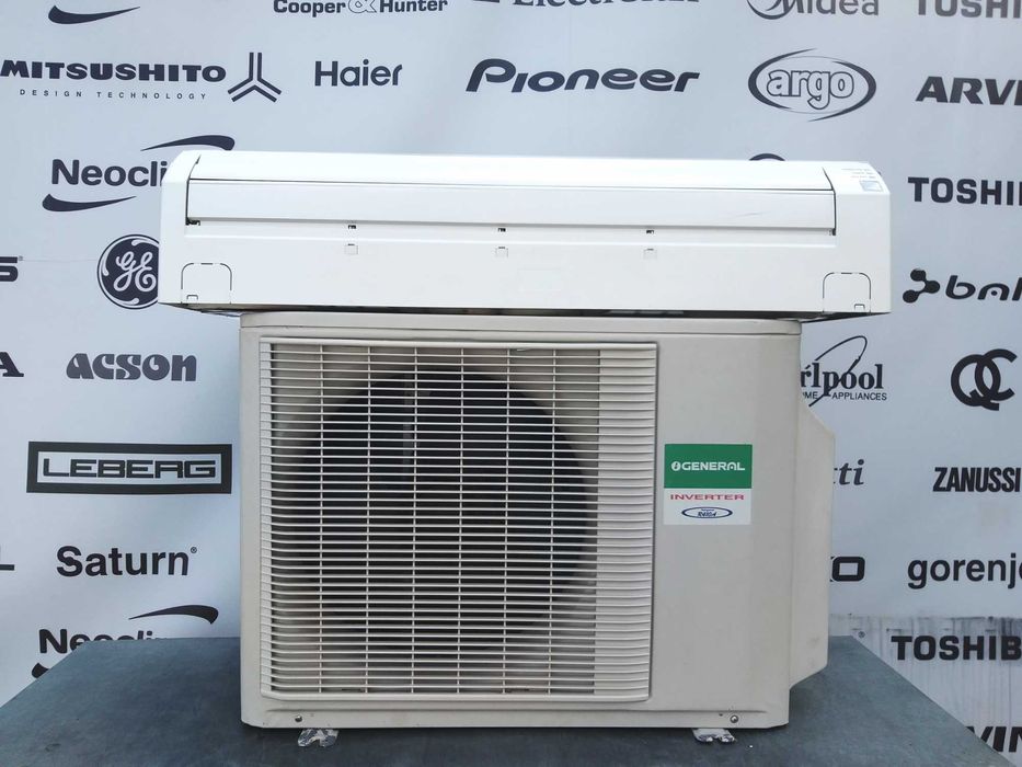 Инверторный кондиционер на 80 м.кв General с Гарантией! Монтаж!