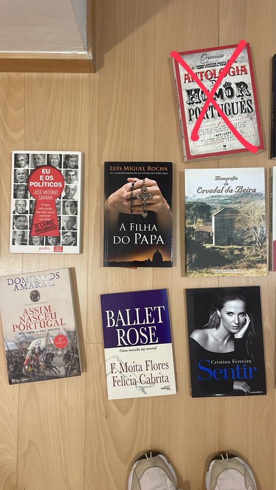 Vários livros para venda