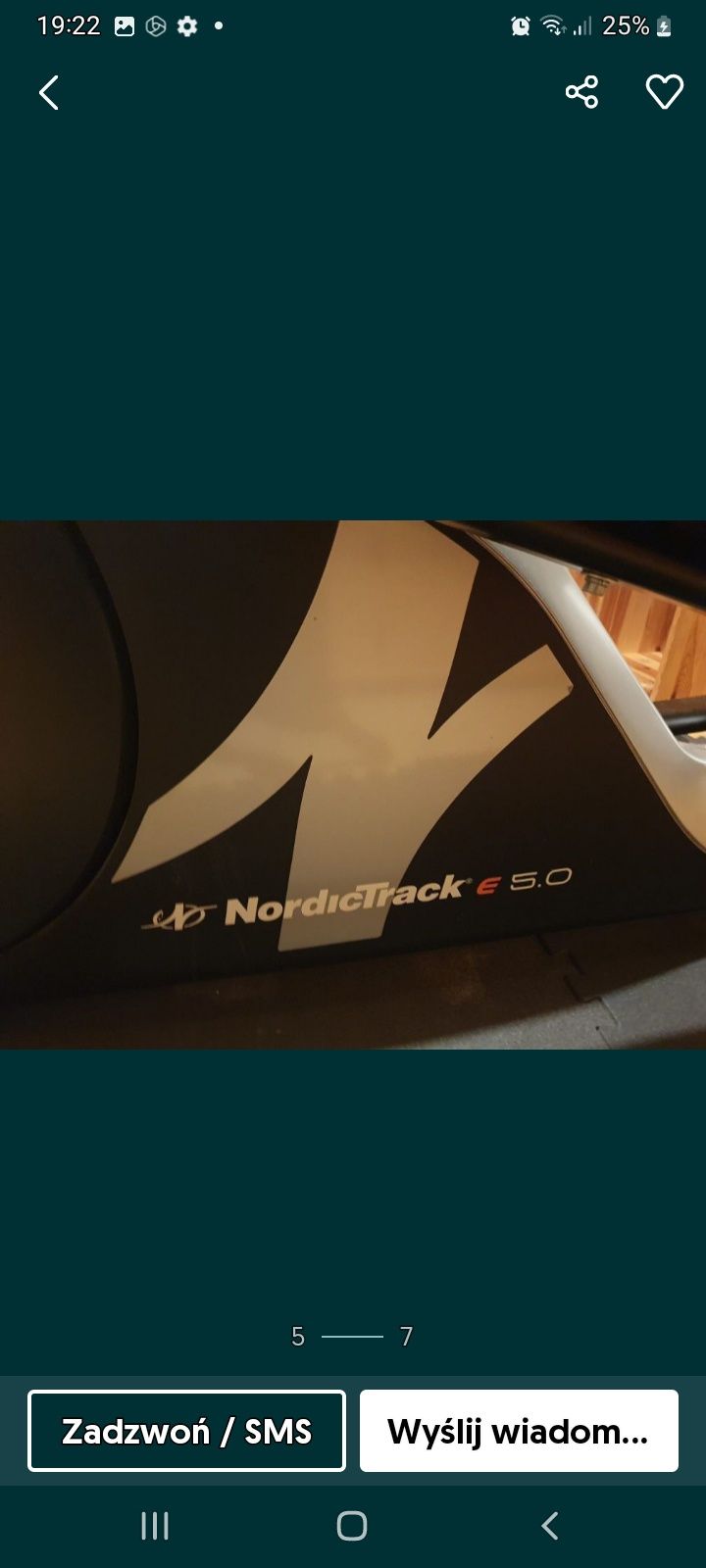 Orbitrek Nordic Track E 5.0 Zapewniam transport