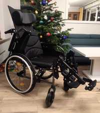 Nowy wózek inwalidzki Vermeiren D200, Odchylane oparcie.