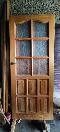 Drzwi drewniane lakierowane