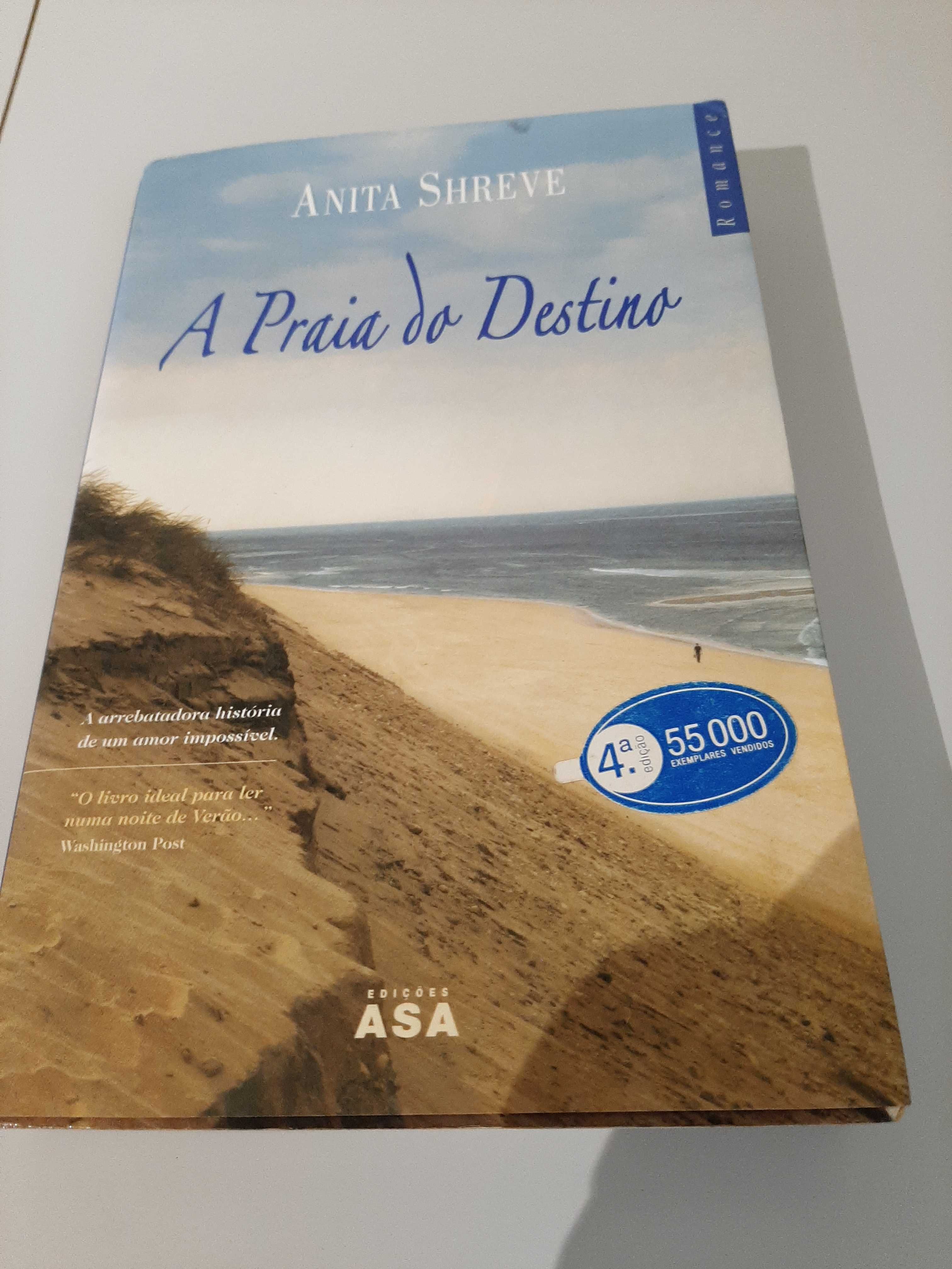 livro A praia do destino de Anita Shreve