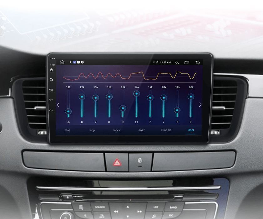Radio Peugeot 508 z CarPlay i Android Auto V2 Plus, 4 GB, 64 GB