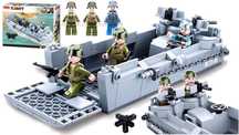 Klocki Wojsko LCVP - Higgins Boat - Barka desantowa
