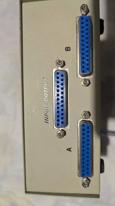 Przełącznik LPT 3 portowy.