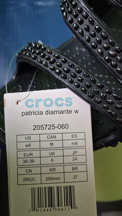 Шльопанці Crocs Patricia Diamante W8 (38-39)