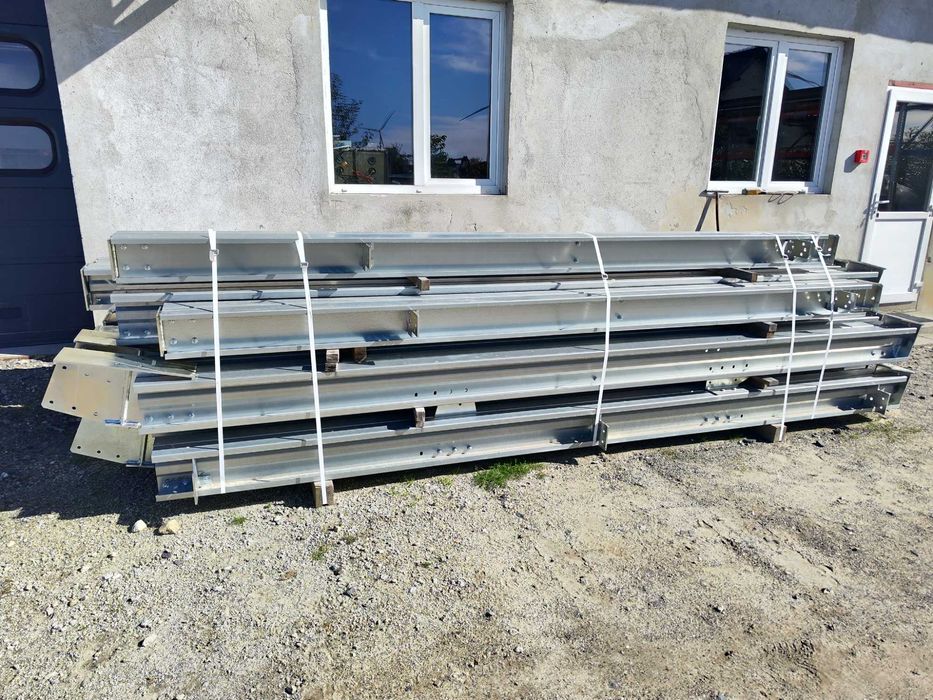Konstrukcja stalowa hali 12x8m nowa ocynkowana Halmod