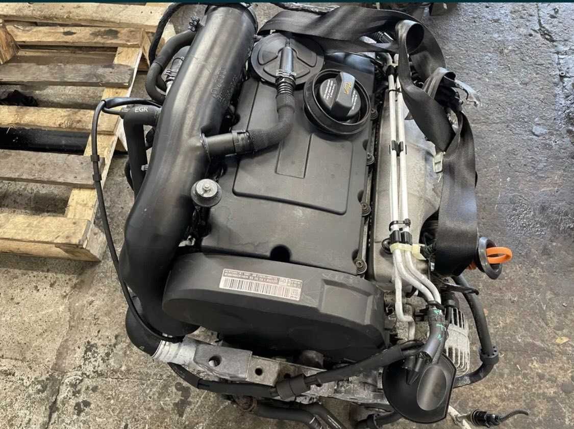 Мотор 2.0 tdi skoda a5 golf 5 touran двигун  BKD 103kw 140 л.с 220 тис