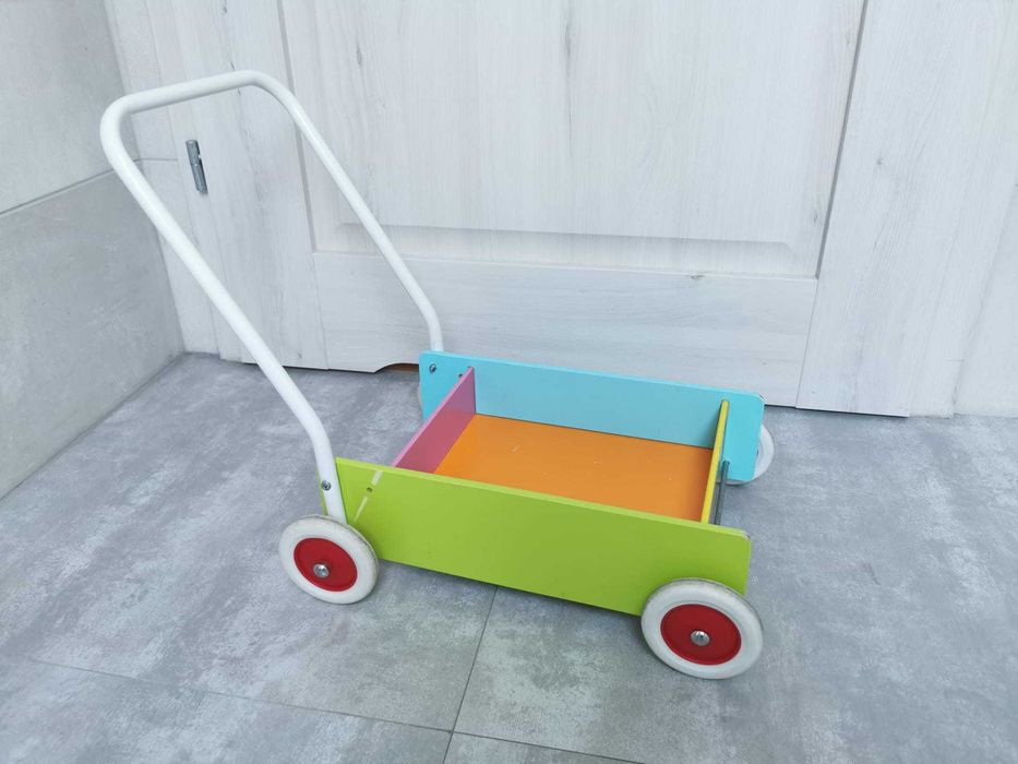 Micki chodzik wózek pchacz drewniany dla dziecka