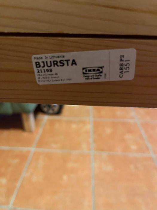 Mesa de refeições extensivel