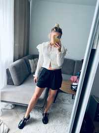 Spodenki czarne shorty rozmiar 34/36 H&M