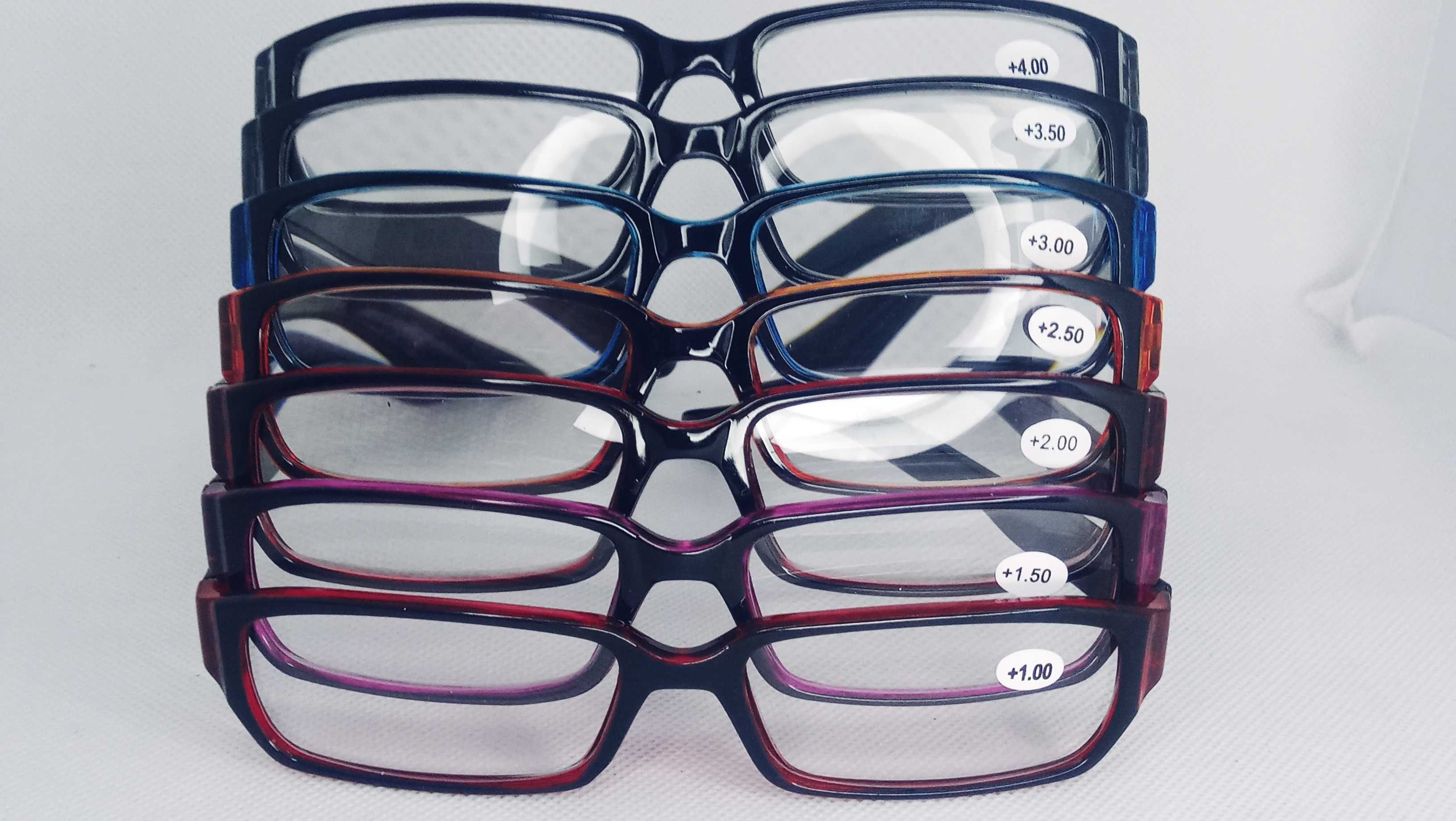Okulary plusy do czytania korekcyjne +3 dioptrie