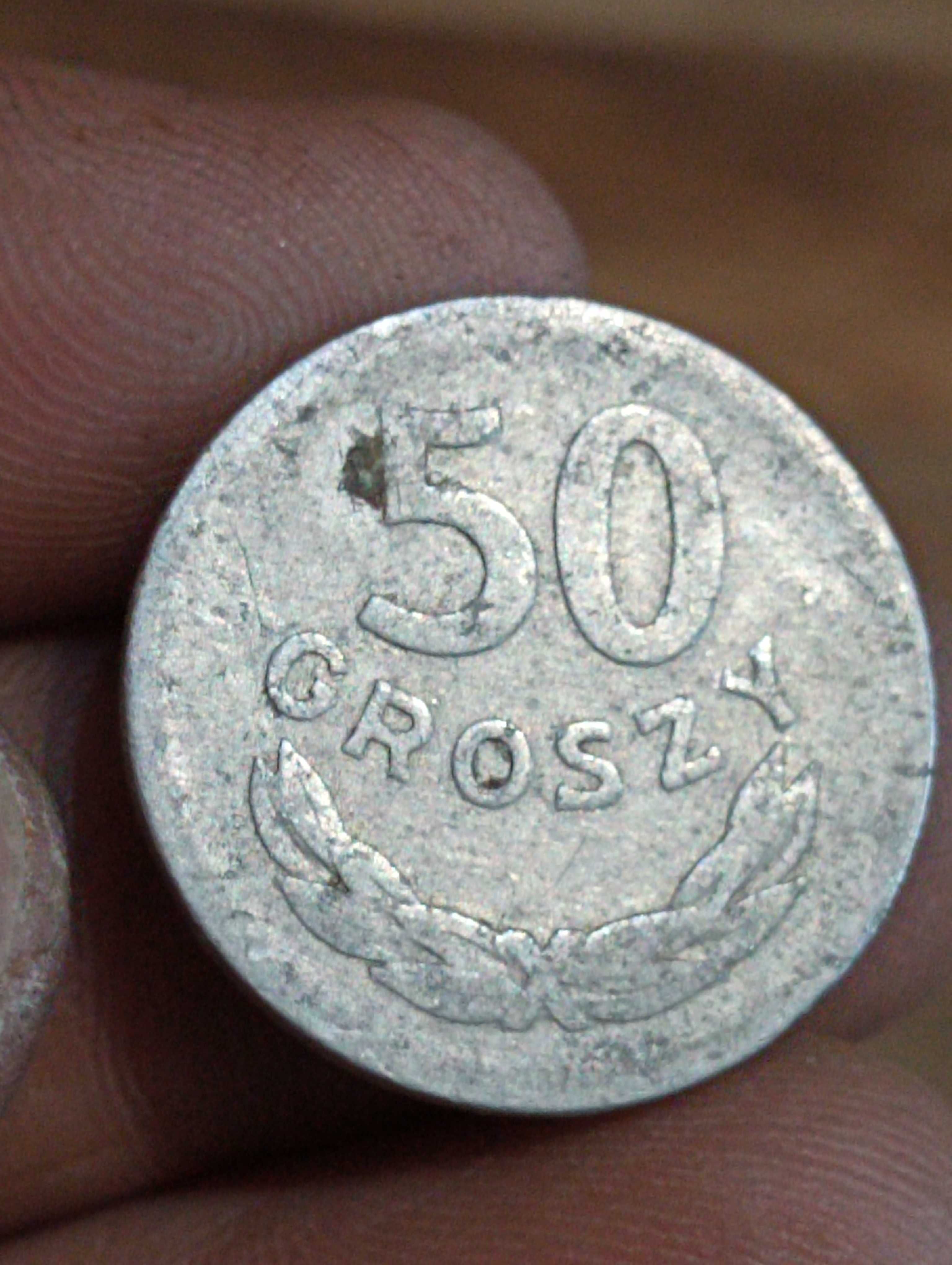 Sprzedam monete 50 groszy 1949 rok bzm