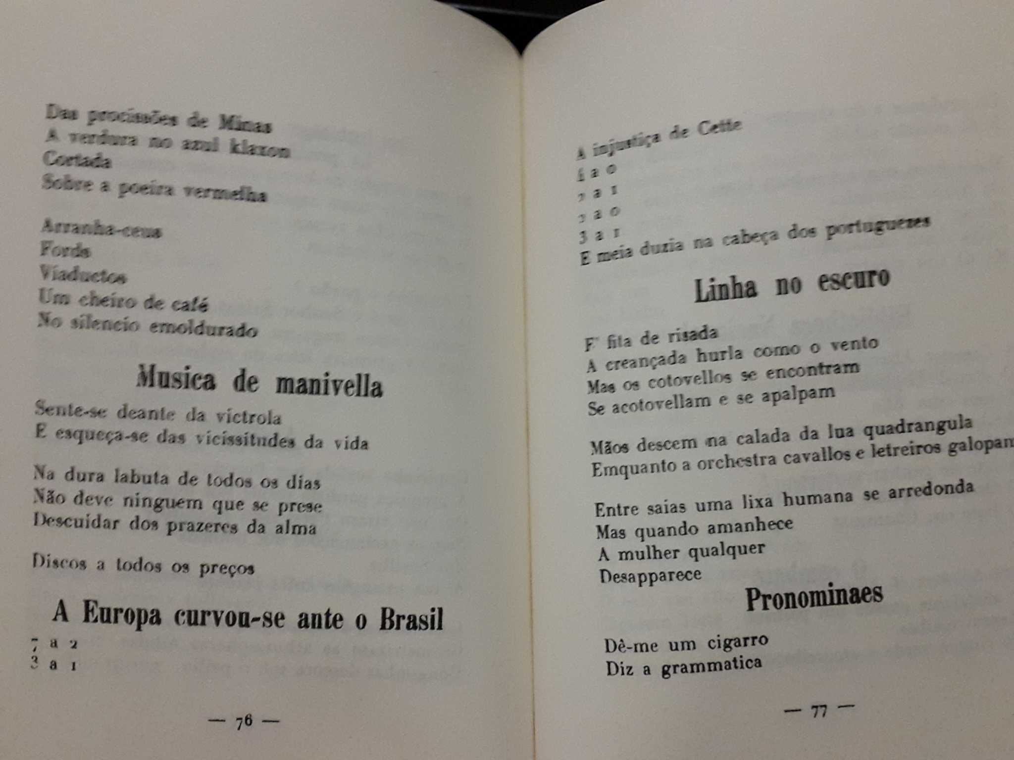 Oswald de Andrade - Pau Brasil (1.ª edição facsimilada)