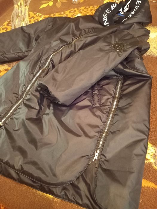 Батал демісезонная фірменная куртка пальто 62-64 розмір