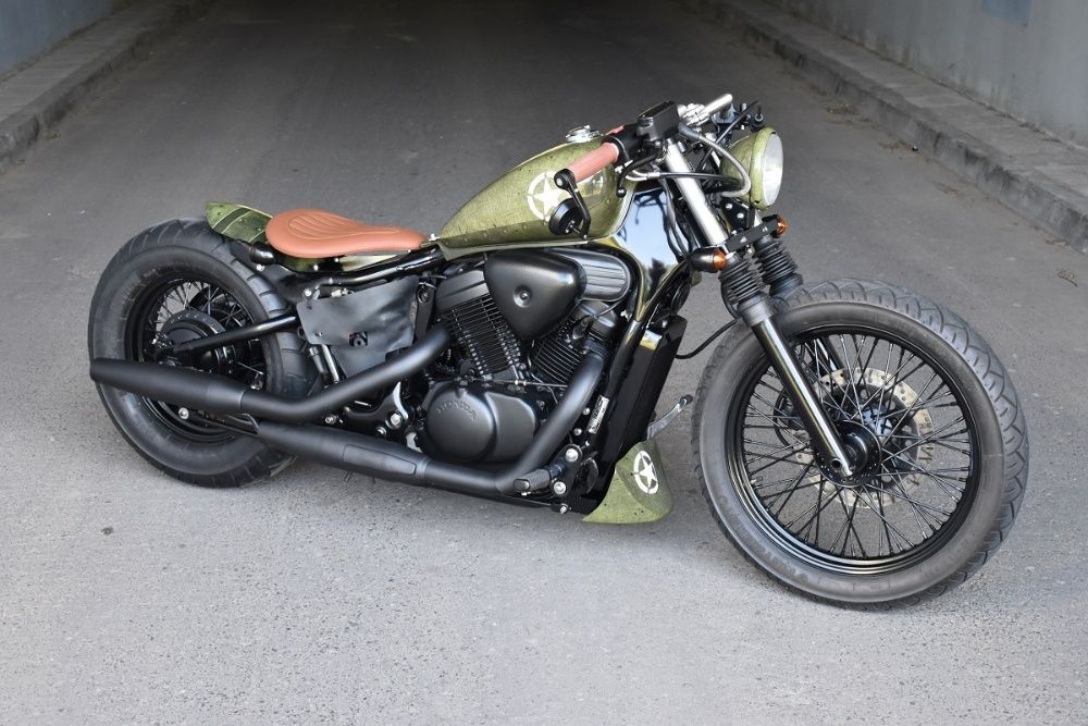 Honda Shadow Maverick Custom Bobber Cafe 600 hd vt xv hd ybr