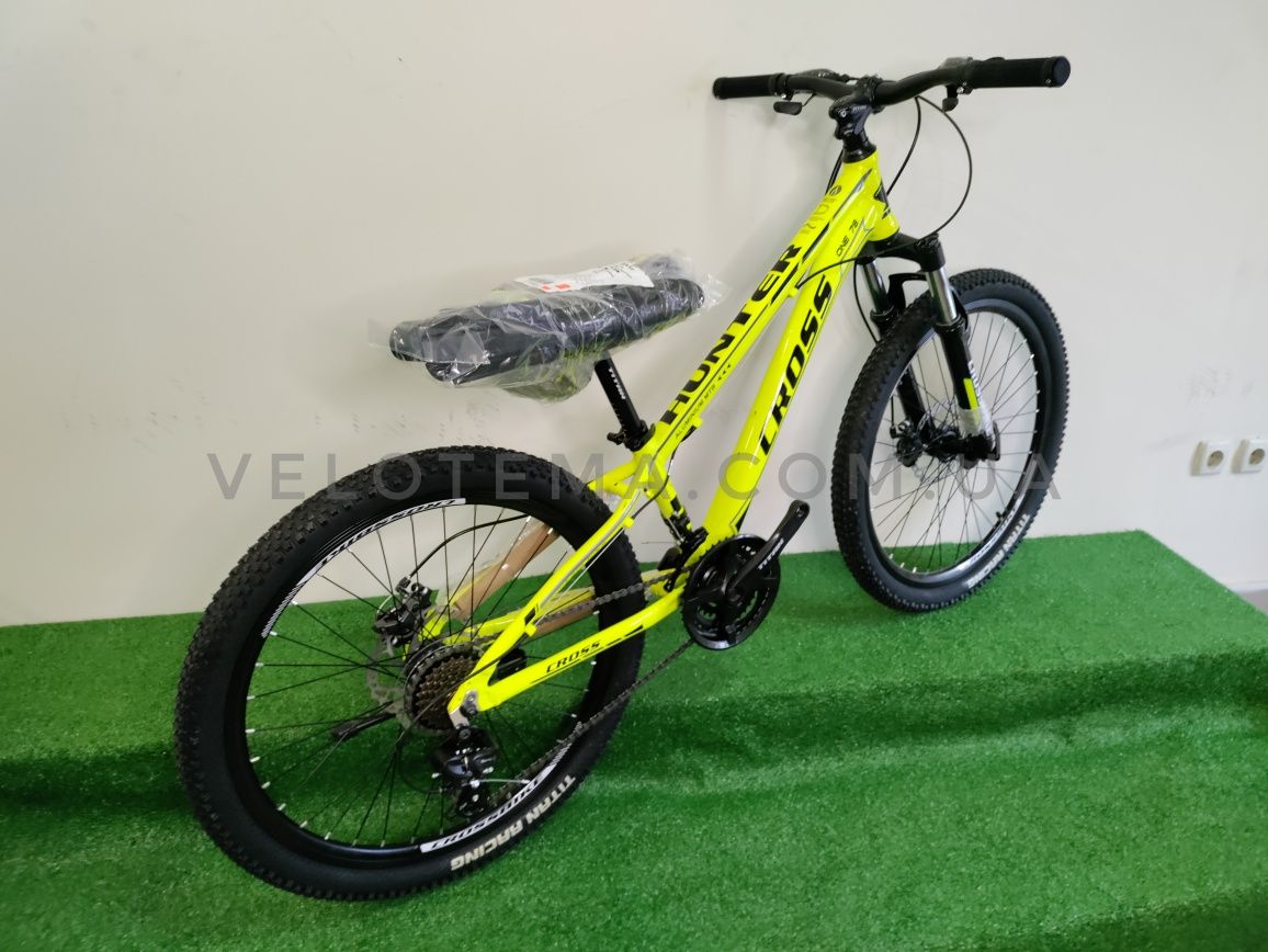 Новый горный велосипед Crossbike Hunter 24" алюминиевая рама