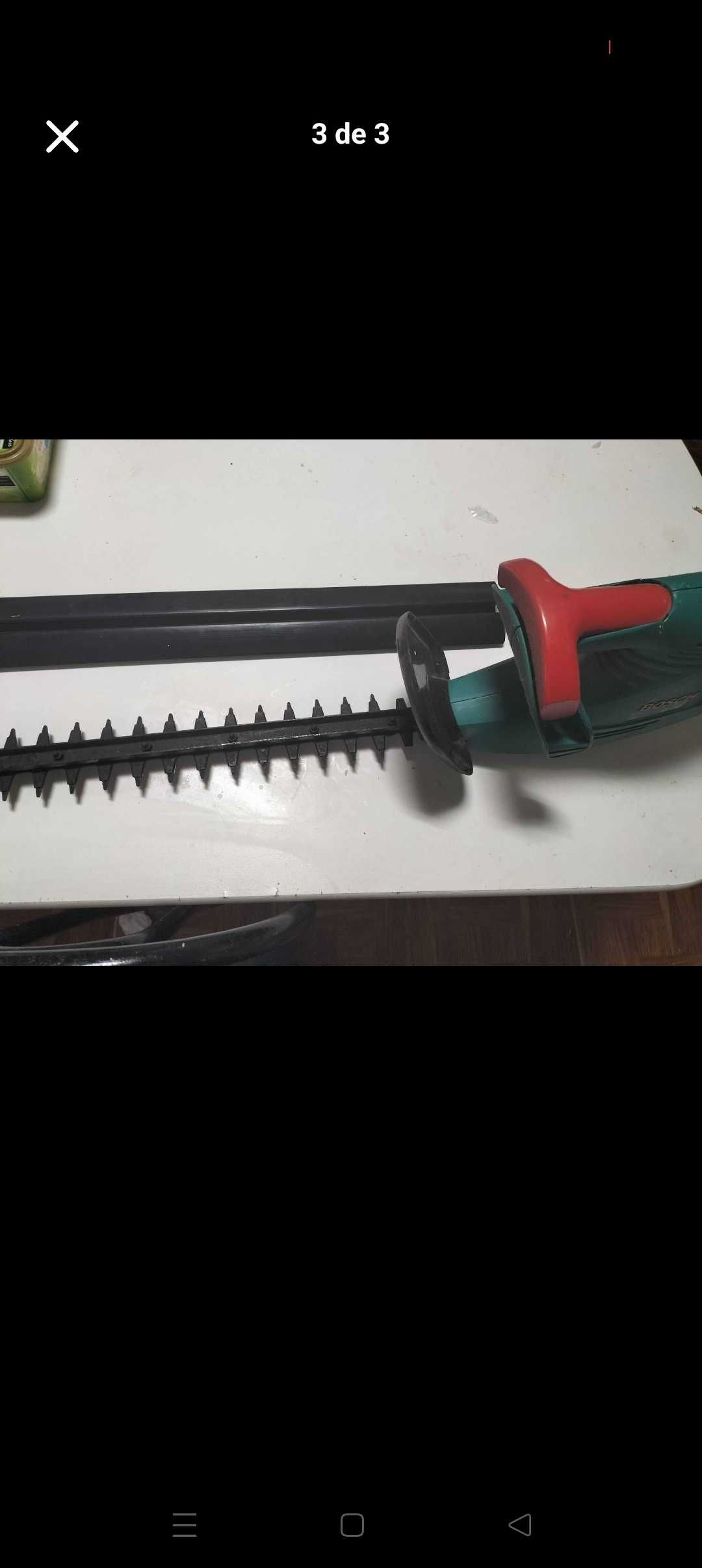 Vendo máquina de cortar sebes