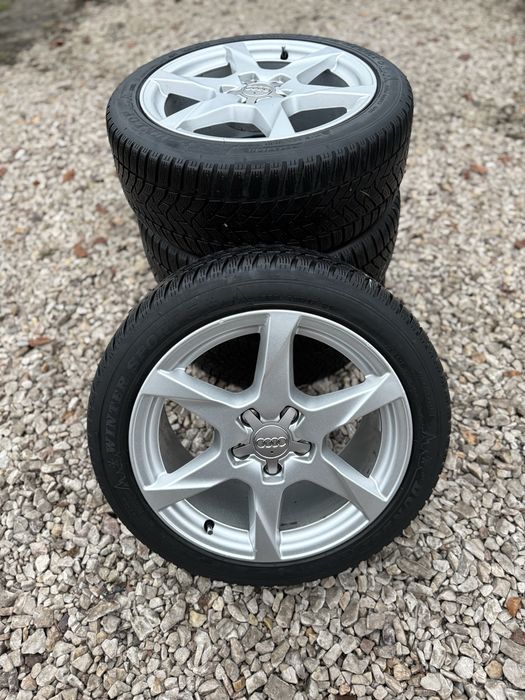 Felgi koła Zima Audi 5x112 17 cali R17 A3 8P 8V A4 B8 B9