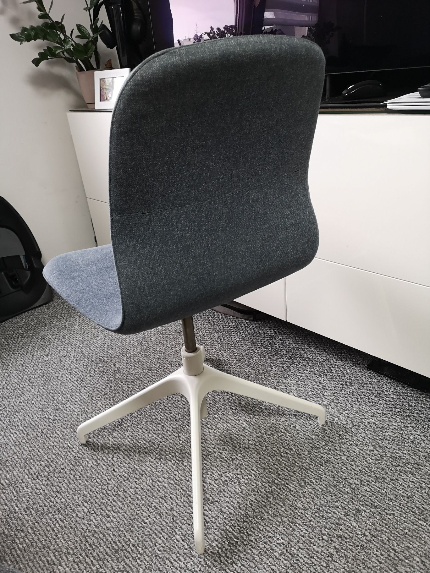 Tanio - Krzesło obrotowe/biurowe Ikea Langfjall