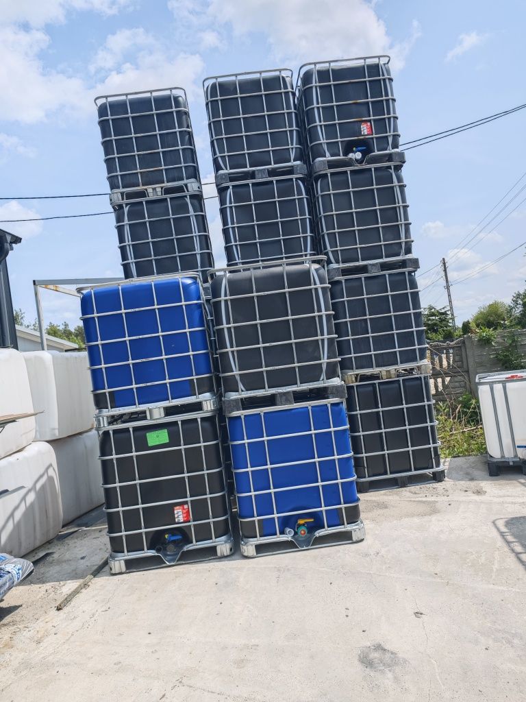 Mauzer mauzery JAK NOWE 1000l Zbiorniki na deszczówkę wodę rsm