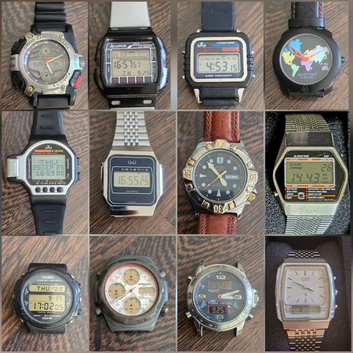 Годинник Casio Citizen Seiko Miester Anker Lorus Q&Q Piratron Benetton